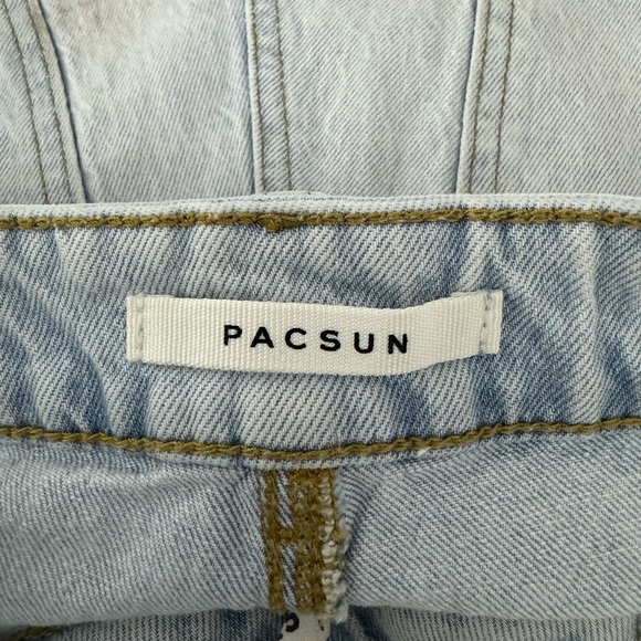 PacSun Juniors Size 25 Waist Mom Shorts Jean Denim Shorts - Picture 3 of 5